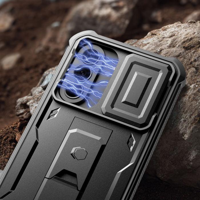 Bild 2, Tech-Protect Tech-Protect Galaxy A57 5G 2-SET Skal Kevlar Cam+ Svart - Teknikhallen.se