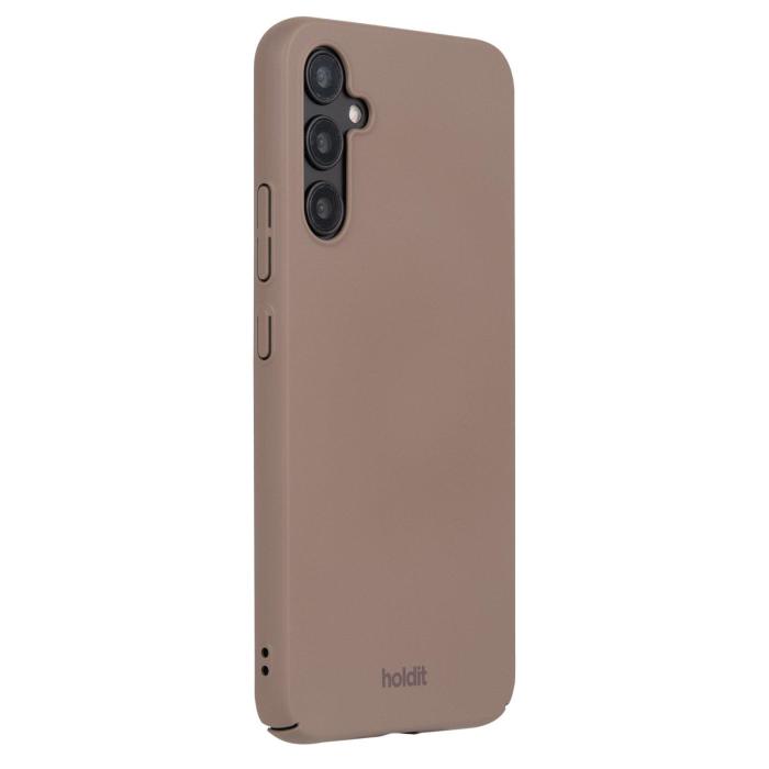 Bild 2, holdit holdit Samsung Galaxy A34 5G Mobilskal Slim Mocha Brown - Teknikhallen.se