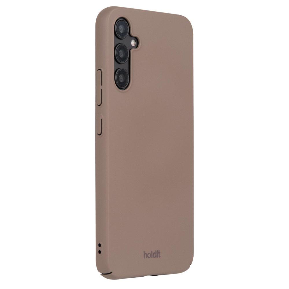 holdit holdit Samsung Galaxy A34 5G Mobilskal Slim Mocha Brown - Teknikhallen.se