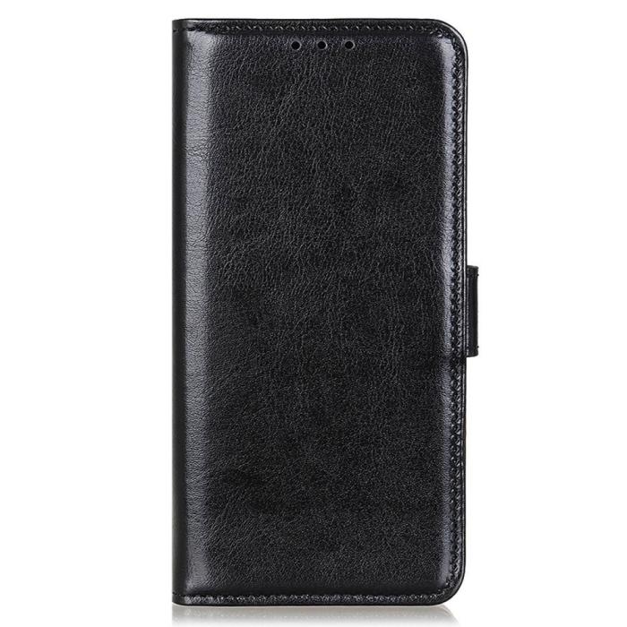 Bild 6,  Xiaomi Redmi Note 12 Pro 5G Fodral Crazy Horse Läder Svart - Teknikhallen.se