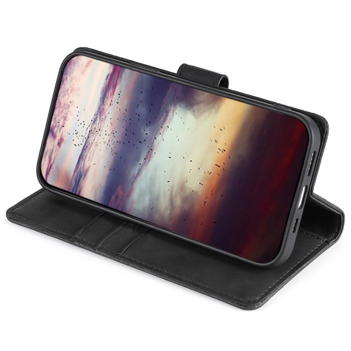 Bild 3,  Samsung Galaxy S23 Plus Fodral Krokodil Textur Svart - Teknikhallen.se