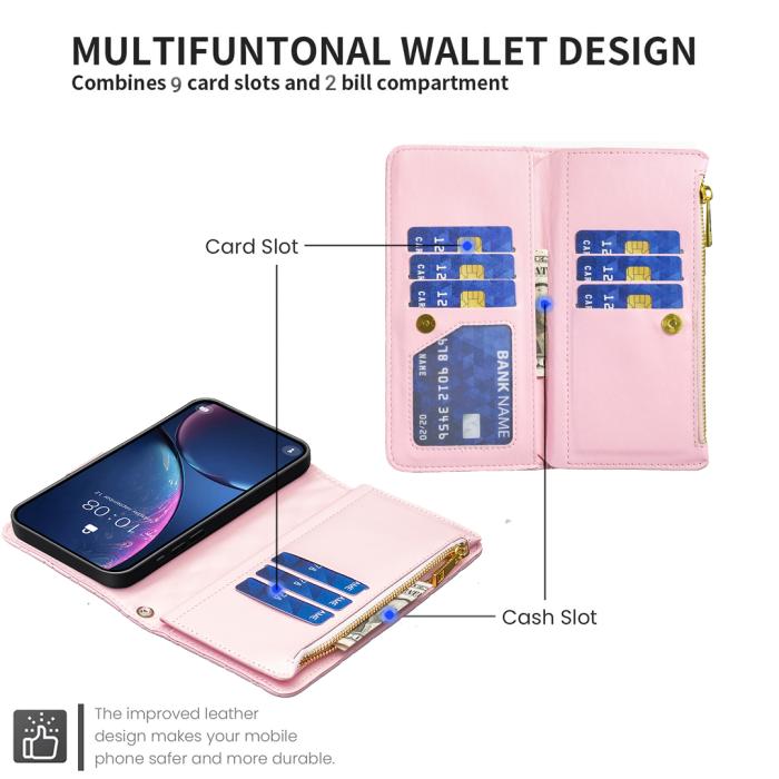 Bild 5, BINFEN BINFEN Google Pixel 11 / 11 Pro Fodral Diamond Multifunktionell - Teknikhallen.se