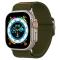 Spigen Spigen Apple Watch 42/44/45/49 mm Armband Fit Lite Ultra Khaki - Teknikhallen.se