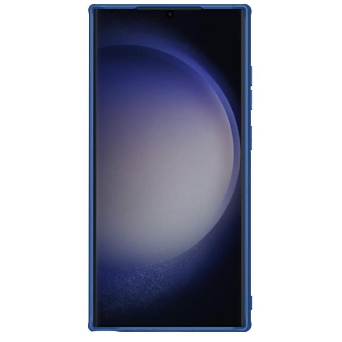 Bild 3, NILLKIN NILLKIN Galaxy S24 Ultra Skal Frosted Shield Pro Blå - Teknikhallen.se