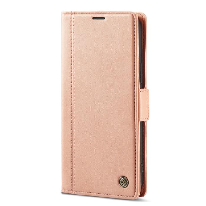 Bild 3, LC.IMEEKE LC.IMEEKE iPhone 14 Pro Fodral Med Magnetisk Stängning Roséguld - Teknikhallen.se