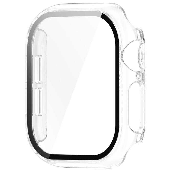 Bild 2,  Apple Watch 10 46 mm Skal Med Skärmskydd Härdat Glas Transparent - Teknikhallen.se