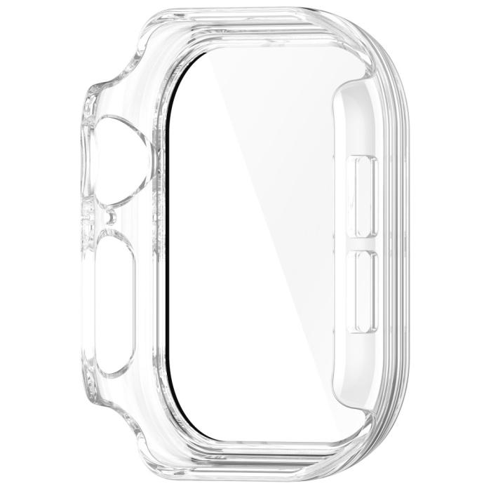 Bild 3,  Apple Watch 10 46 mm Skal Med Skärmskydd Härdat Glas Transparent - Teknikhallen.se