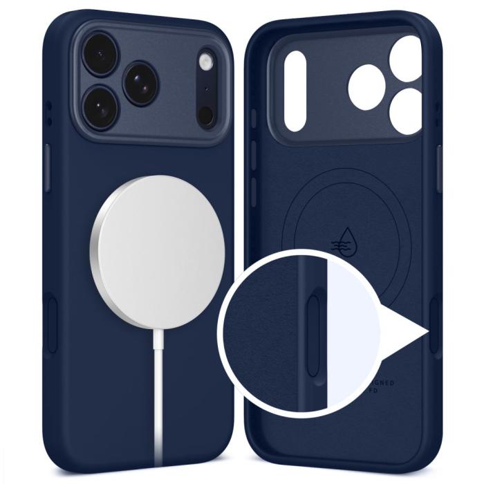 Bild 2, Tech-Protect Tech-Protect iPhone 17 Pro Skal MagSafe Uniq Deep Blue - Teknikhallen.se