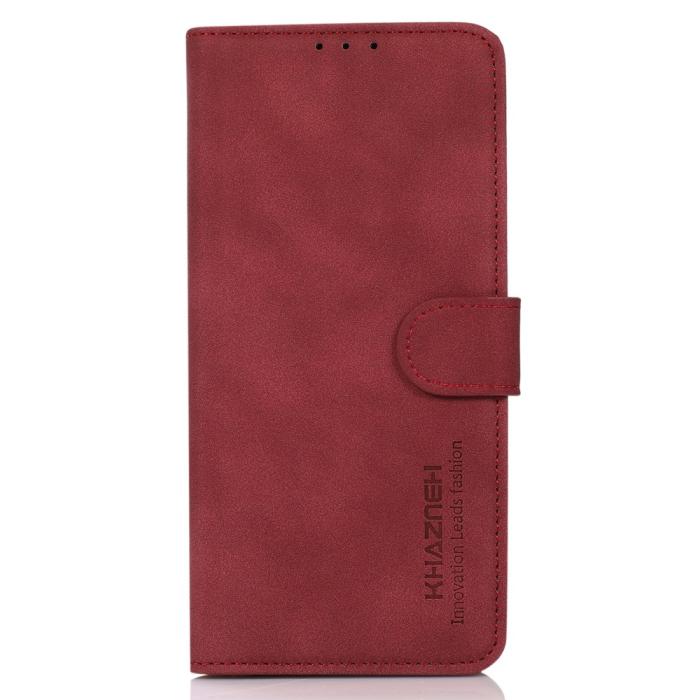 Bild 2, KHAZNEH KHAZNEH Sony Xperia Pro-I Fodral Retro Läder Röd - Teknikhallen.se