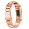  Lyxigt Metallarmband Fitbit Charge 3 / 4 Roséguld - Teknikhallen.se