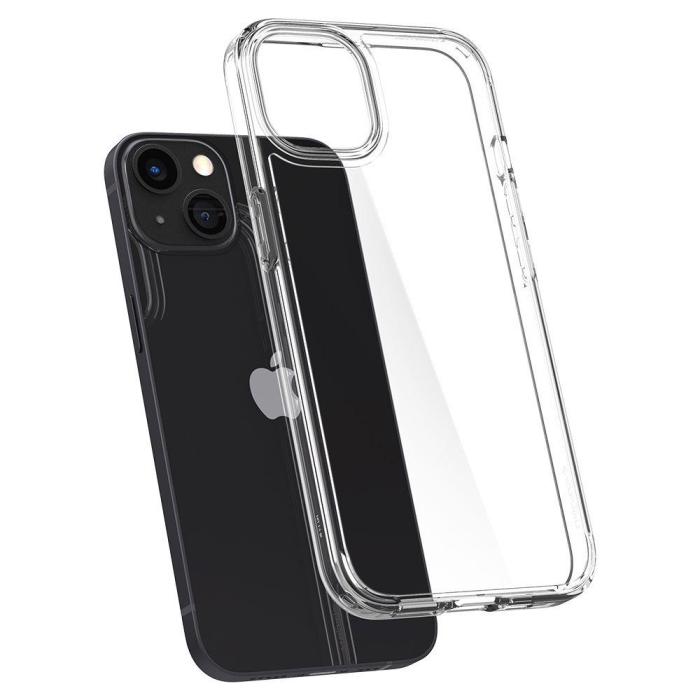 Bild 5, Spigen iPhone 13 Mini - Spigen Ultra Hybrid Crystal Skal - Teknikhallen.se
