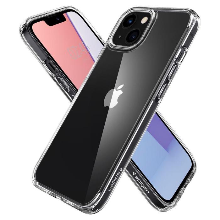 Bild 6, Spigen iPhone 13 Mini - Spigen Ultra Hybrid Crystal Skal - Teknikhallen.se