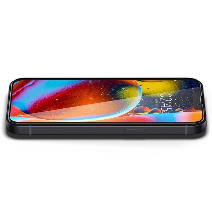 Bild 4, Spigen Spigen iPhone 15 Plus / 14 Plus / 13 Pro Max Glas.tR Slim Skärmskydd - Teknikhallen.se