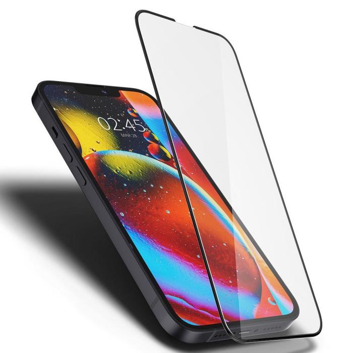 Bild 6, Spigen Spigen iPhone 15 Plus / 14 Plus / 13 Pro Max Glas.tR Slim Skärmskydd - Teknikhallen.se