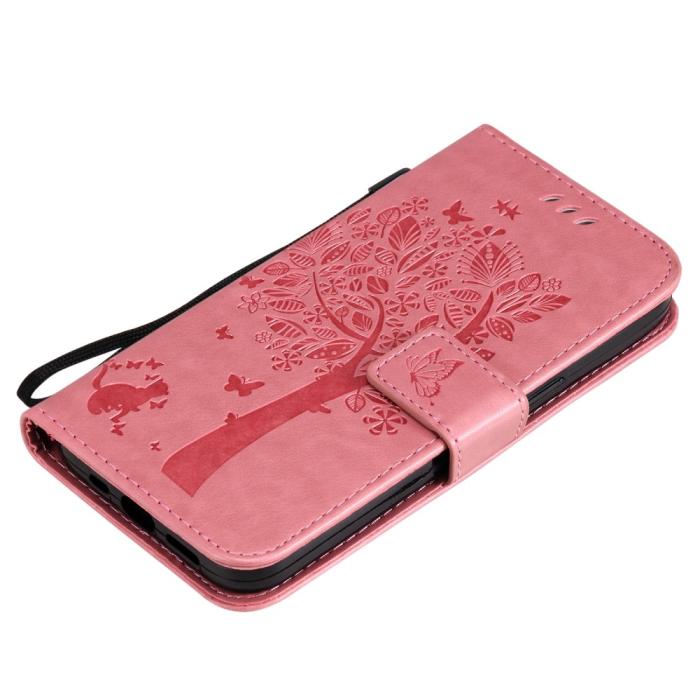 Bild 6,  iPhone 13 Pro - Fodral Med Tryck - Ljus Rosa - Teknikhallen.se