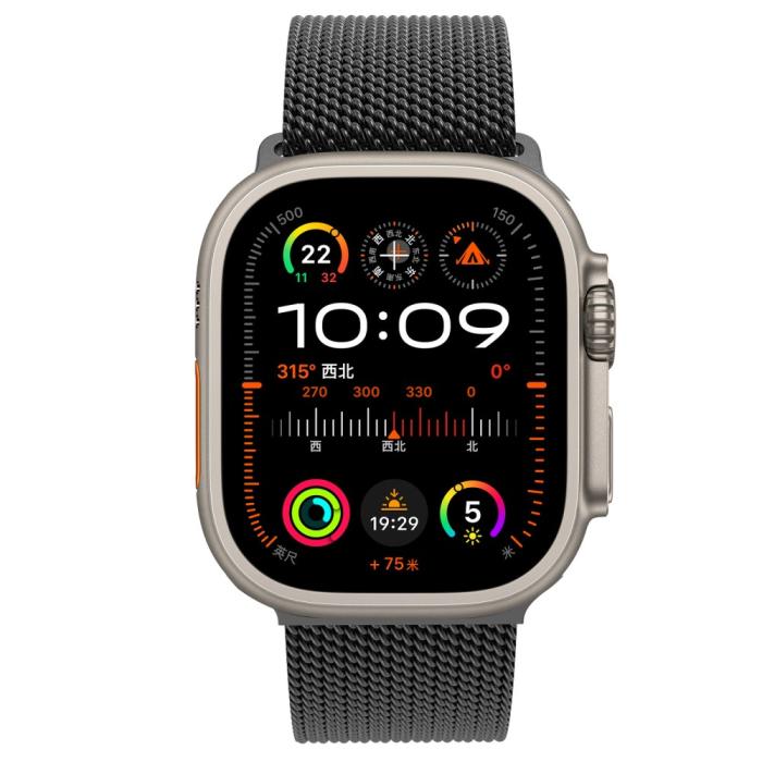 Bild 2,  Apple Watch 38/40/41/42 mm Klockarmband Milanese Svart - Teknikhallen.se