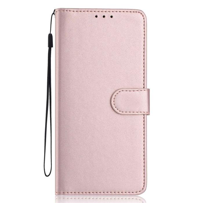 Bild 5,  Xiaomi 17T Fodral Solid Läder Roséguld - Teknikhallen.se