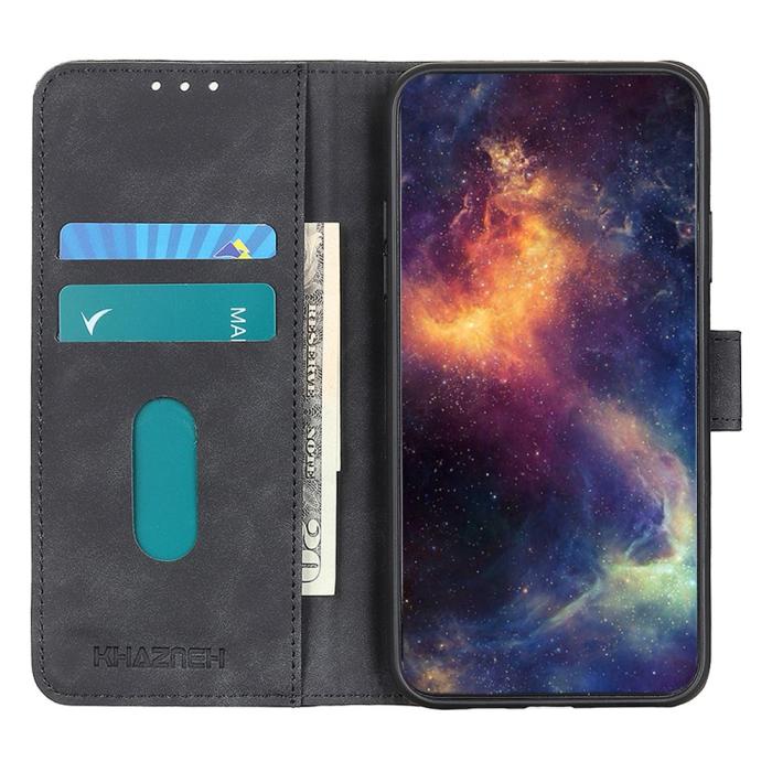 Bild 3, KHAZNEH KHAZNEH Motorola Moto G56 5G Fodral Läder Svart - Teknikhallen.se