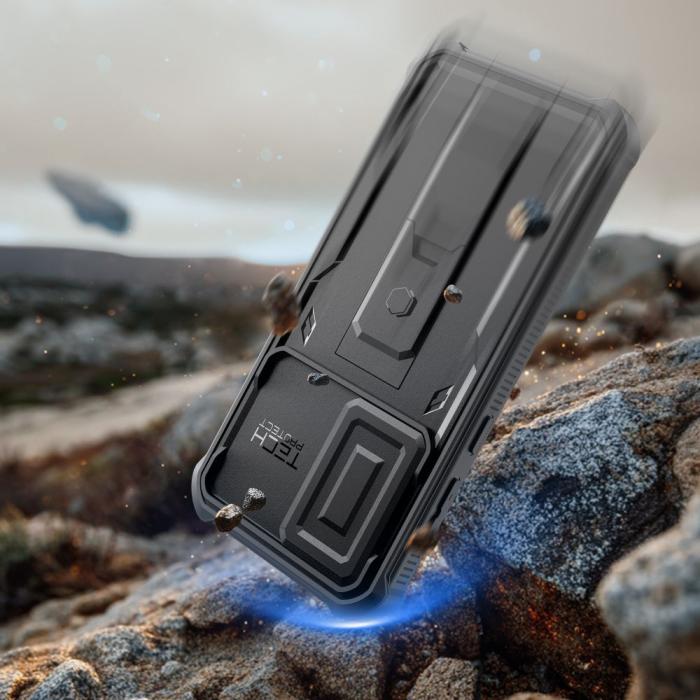 Bild 5, Tech-Protect Tech-Protect Galaxy A57 5G 2-SET Skal Kevlar Cam+ Svart - Teknikhallen.se