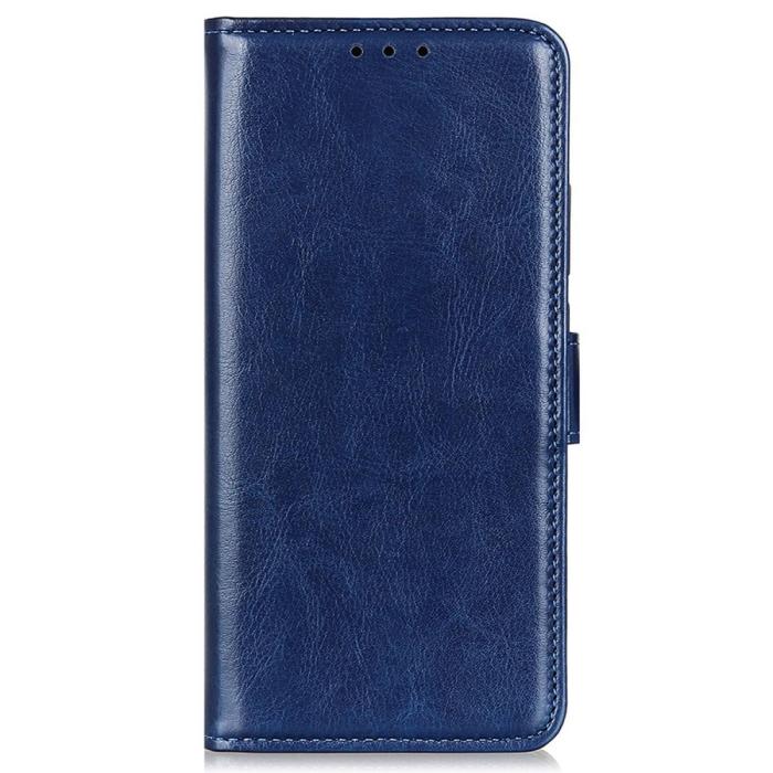 Bild 6,  Xiaomi Redmi Note 12 Pro 5G Fodral Crazy Horse Läder Blå - Teknikhallen.se