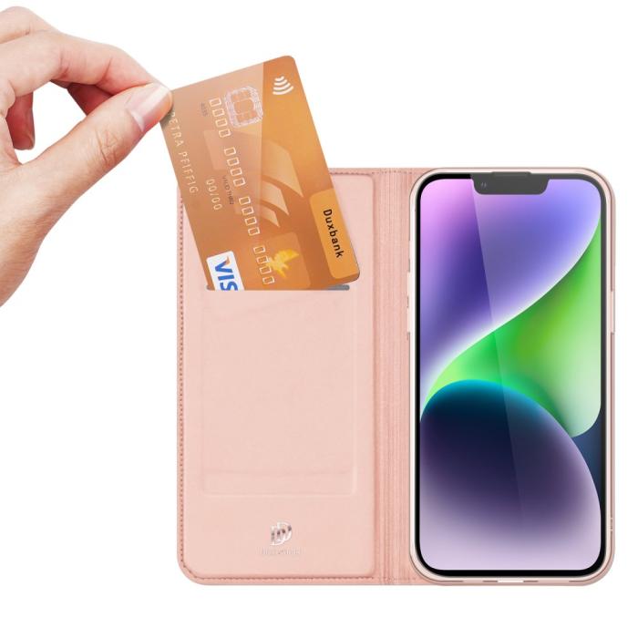 Bild 2, DUX DUCIS DUX DUCIS iPhone 15 Plus Fodral Skin Pro Roséguld - Teknikhallen.se