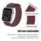 ColorPop Apple Watch 42/44/45/49 mm Armband Alpine Pro Loop Burgundy - Teknikhallen.se