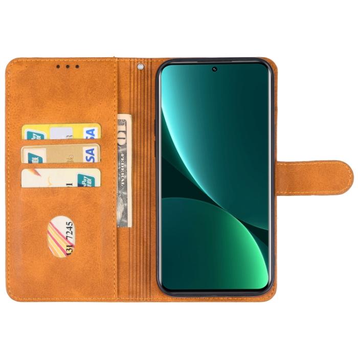 Bild 3,  Xiaomi 13 Pro 5G Fodral Solid Läder Brun - Teknikhallen.se
