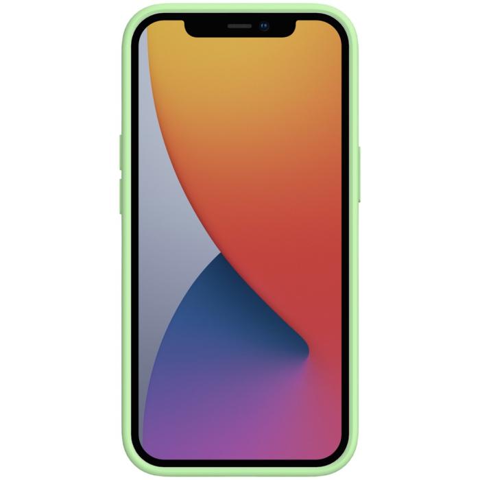 Bild 2, NILLKIN iPhone 13 Pro - NILLKIN CamShield Silky Liquid Skal - Grön - Teknikhallen.se