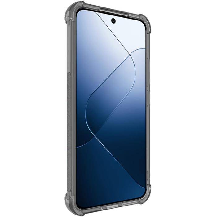 Bild 5, IMAK IMAK Xiaomi 14 Skal Shockproof TPU Tonad Svart - Teknikhallen.se