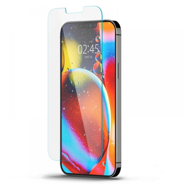 Bild 3, Spigen Spigen iPhone 15 Plus/14 Plus/13 Pro Max Skärmskydd GLAS.tR Slim - Teknikhallen.se