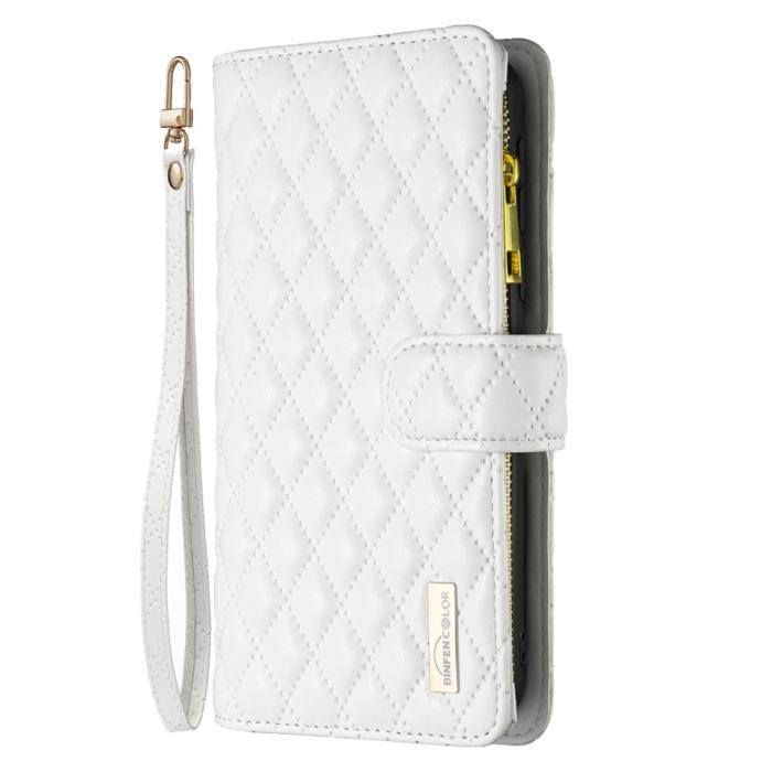 Bild 5, BINFEN BINFEN Motorola Moto G84 5G Fodral Multifunktionell Diamond Vit - Teknikhallen.se