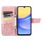  Samsung Galaxy A15 5G Fodral Big Butterfly Roséguld - Teknikhallen.se