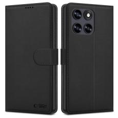 Tech-Protect Tech-Protect Motorola Moto G67/G77 Fodral L&auml;der Svart - Teknikhallen.se