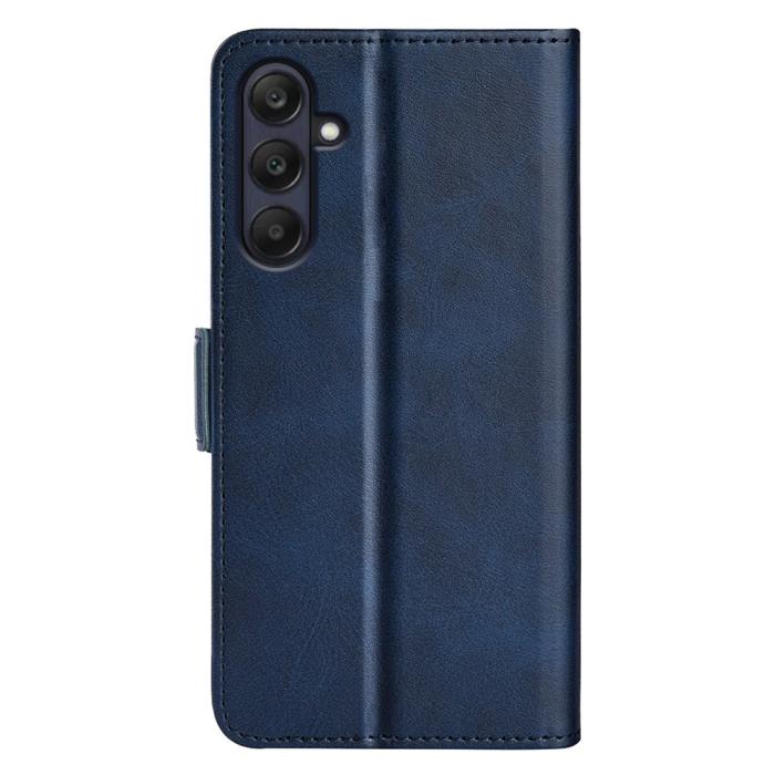 Bild 6,  Samsung Galaxy A16 / A26 5G Plånboksfodral Läder Blå - Teknikhallen.se