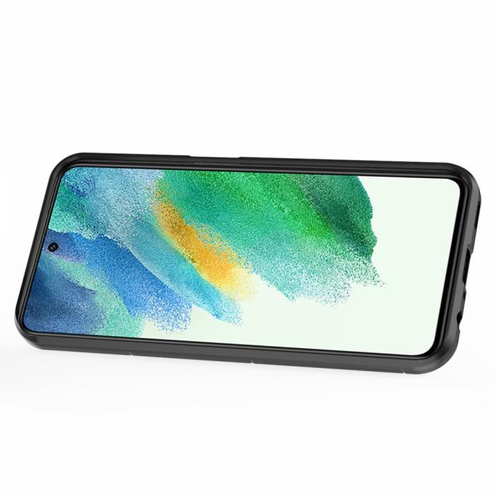 Bild 2,  Samsung Galaxy S23 FE Skal Hybrid Armor Ring Svart - Teknikhallen.se