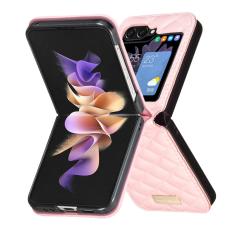BINFEN BINFEN Galaxy Z Flip 6/7 FE Skal Diamond Textur Rosa - Teknikhallen.se