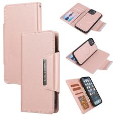  iPhone 14 2in1 Magnet Fodral / Skal Ros&eacute;guld - Teknikhallen.se