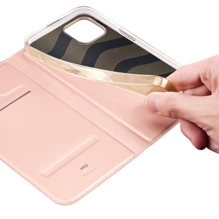 Bild 6, DUX DUCIS DUX DUCIS iPhone 15 Plus Fodral Skin Pro Roséguld - Teknikhallen.se