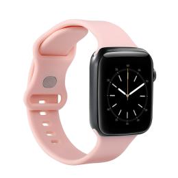 Gear GEAR Klockarmband Silikon Apple Watch 38/40/41 mm Rosa - Teknikhallen.se