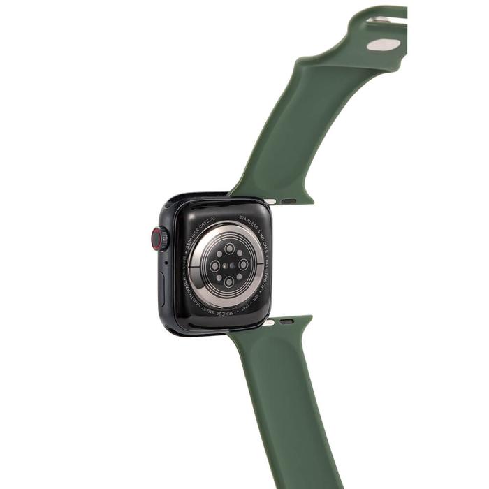 Bild 4, Gear GEAR Klockarmband Silikon Apple Watch 42/44/45/46/49 mm Olivgrön - Teknikhallen.se