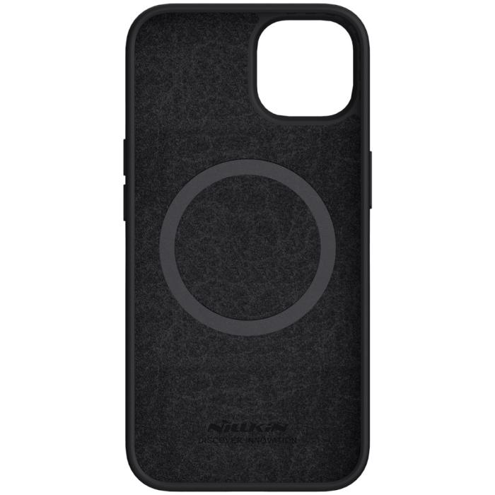 Bild 6, NILLKIN iPhone 13 Pro - NILLKIN MagSafe CamShield Silky Liquid Skal - Svart - Teknikhallen.se