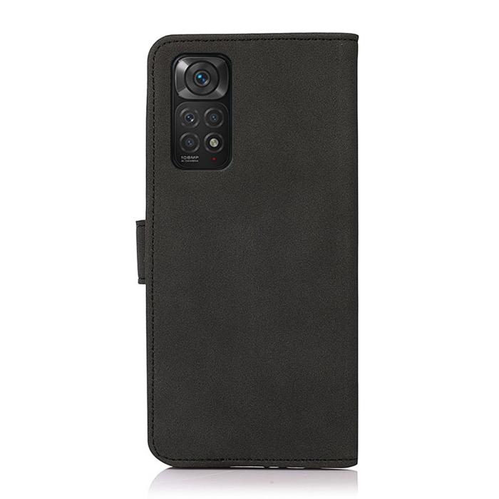 Bild 3, KHAZNEH KHAZNEH Xiaomi Redmi Note 11 4G Fodral Retro Läder Svart - Teknikhallen.se