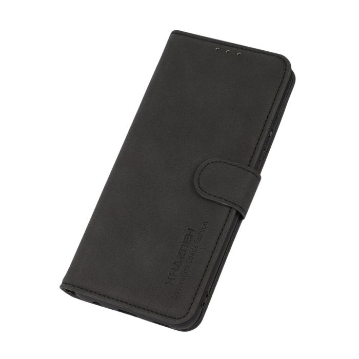 Bild 6, KHAZNEH KHAZNEH Xiaomi Redmi Note 11 4G Fodral Retro Läder Svart - Teknikhallen.se