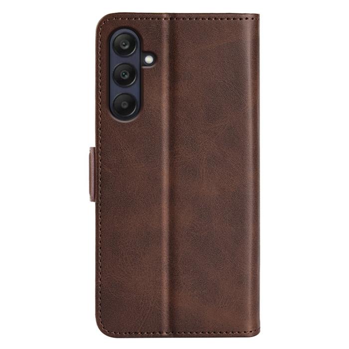 Bild 6,  Samsung Galaxy A26 5G Plånboksfodral Läder Brun - Teknikhallen.se