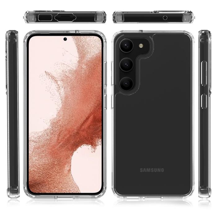 Bild 2,  Samsung Galaxy S23 Plus Skal Akryl/TPU Transparent - Teknikhallen.se