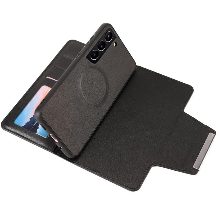 Bild 2,  Samsung Galaxy S23 Plus 2in1 Magnet Fodral Svart - Teknikhallen.se