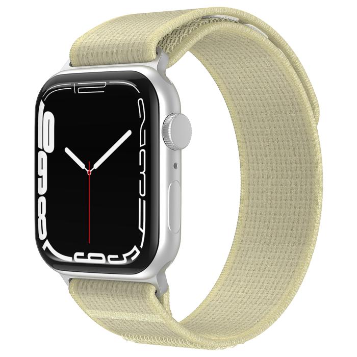Bild 2, ColorPop Apple Watch 38/40/41/42 mm Armband Nylon Trail Loop Starlight - Teknikhallen.se