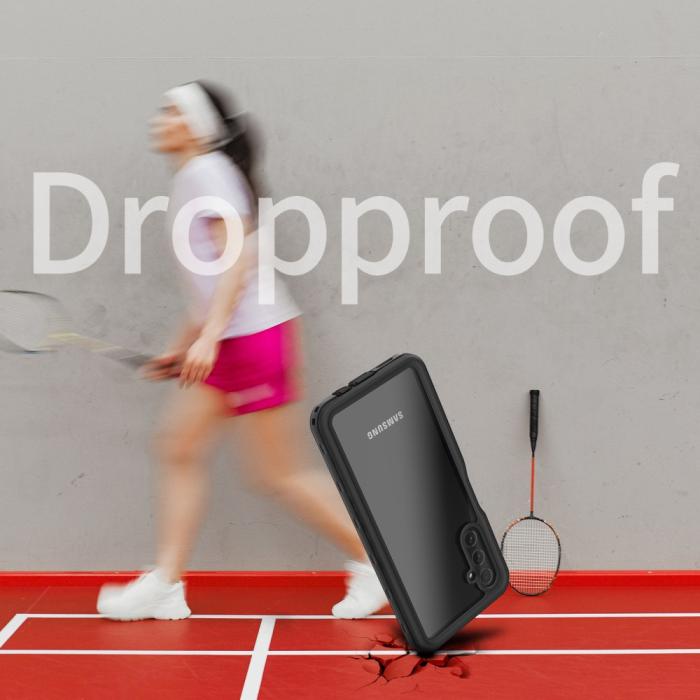 Bild 6, REDPEPPER REDPEPPER Galaxy A14 4G/5G Skal 360 Vattentätt IP68 Svart - Teknikhallen.se