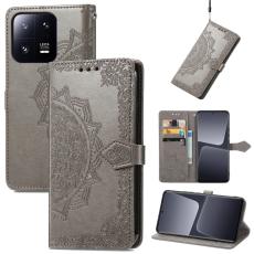  Xiaomi 13 Pro 5G Fodral Mandala L&auml;der Gr&aring; - Teknikhallen.se