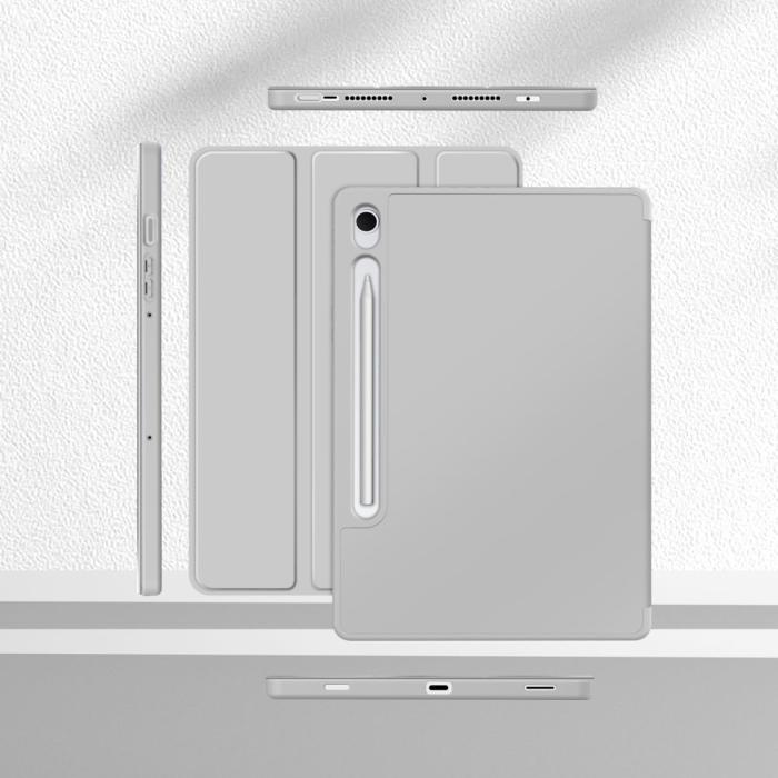 Bild 5, Tech-Protect Tech-Protect Galaxy Tab S10 Lite/S10 FE/S9 FE/S9 Fodral SC Grå - Teknikhallen.se